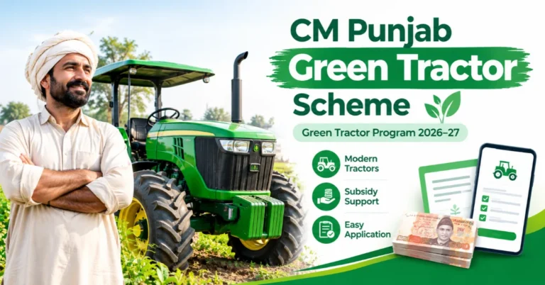 CM Punjab Green Tractor Scheme 2026-27, green tractor subsidy and farmer application